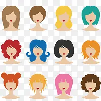 多样的女人发型-空若网 多样的女人发型-空若网