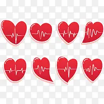 爱心矢量图-空若网 爱心矢量图-空若网