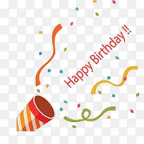 可爱彩带生日派对-空若网 可爱彩带生日派对-空若网