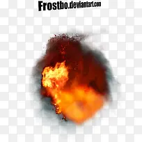 ����ϳ�Ч����ը��ɫ�Ļ���-������