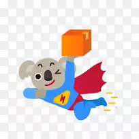 澳大利亚卡通超人考拉-空若网 澳大利亚卡通超人考拉-空若网