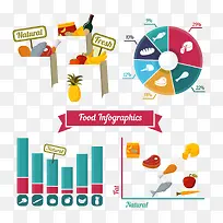 彩色蔬菜表柱信息图表图片-空若网 彩色蔬菜表柱信息图表图片-空若网