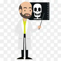 医生给病人讲解医学知识矢量素材-空若网 医生给病人讲解医学知识矢量素材-空若网