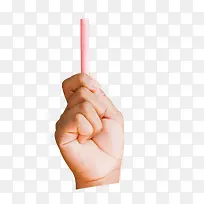 实物手拿粉笔教育宣传-空若网 实物手拿粉笔教育宣传-空若网