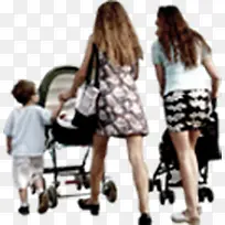 创意高清摄影在逛街的母子-空若网 创意高清摄影在逛街的母子-空若网