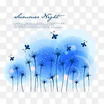 季节性风景插画-空若网 季节性风景插画-空若网