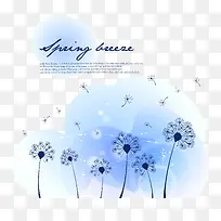 季节性风景插画-空若网 季节性风景插画-空若网