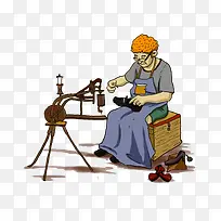 人物插画-空若网 人物插画-空若网