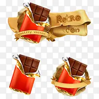 巧克力食物美食矢量素材-空若网 巧克力食物美食矢量素材-空若网