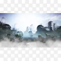 仙侠蜀山宽屏白色-空若网 仙侠蜀山宽屏白色-空若网