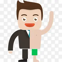 扁平化商务男士-空若网 扁平化商务男士-空若网