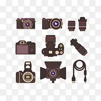 相机镜头裸机安装插画-空若网 相机镜头裸机安装插画-空若网