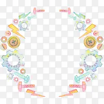 卡通花圈-空若网 卡通花圈-空若网