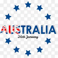 蓝色澳大利亚海报-空若网 蓝色澳大利亚海报-空若网