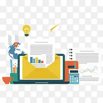 矢量电子邮件-空若网 矢量电子邮件-空若网