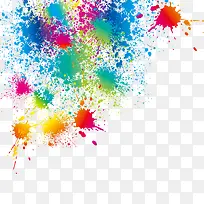 彩色喷漆背景-空若网 彩色喷漆背景-空若网
