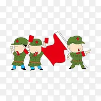 红军免抠下载-空若网 红军免抠下载-空若网