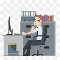 ��ɫ����ӵ绰����칫��ʿ-������