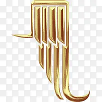 金色装饰翅膀-空若网 金色装饰翅膀-空若网