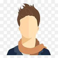 卡通扁平化年轻人帅哥男子人物矢-空若网 卡通扁平化年轻人帅哥男子人物矢-空若网