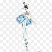 手绘模特-空若网 手绘模特-空若网