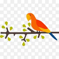 վ����֦�ϵ�С��-������