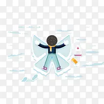 奥利奥变成蝴蝶素材-空若网 奥利奥变成蝴蝶素材-空若网