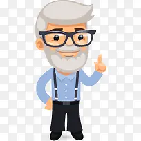 卡通资深数学教授图片-空若网 卡通资深数学教授图片-空若网