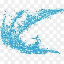 海浪png矢量元素-空若网 海浪png矢量元素-空若网