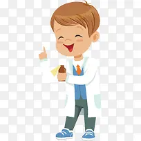 儿童医生医院卡通矢量图形-空若网 儿童医生医院卡通矢量图形-空若网