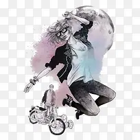 ˮ��ʱ����Ů�ɽ��廭-������