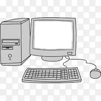 笔记本电脑监控台式电脑个人电脑剪辑艺术卡通电脑-空若网 笔记本电脑监控台式电脑个人电脑剪辑艺术卡通电脑-空若网