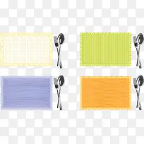 桌布以及餐具合集-空若网 桌布以及餐具合集-空若网