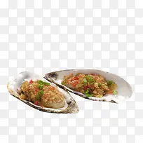 烤好的蒜蓉生蚝-空若网 烤好的蒜蓉生蚝-空若网