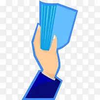 手绘卡通手拿书本图案-空若网 手绘卡通手拿书本图案-空若网