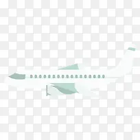 白色的飞机-空若网 白色的飞机-空若网