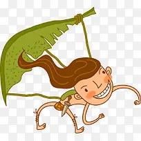 树叶男孩-空若网 树叶男孩-空若网