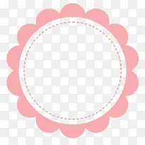 粉色可爱花圈-空若网 粉色可爱花圈-空若网