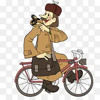 卡通手绘送信员-空若网 卡通手绘送信员-空若网