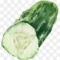 卡通手绘蔬菜装饰海报设计冬瓜-空若网 卡通手绘蔬菜装饰海报设计冬瓜-空若网