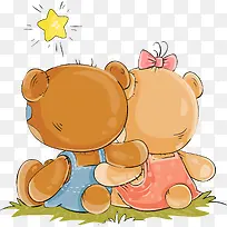 情侣小熊-空若网 情侣小熊-空若网