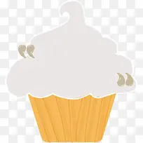 手绘杯子蛋糕标题框-空若网 手绘杯子蛋糕标题框-空若网