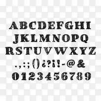 黑色英语数字-空若网 黑色英语数字-空若网