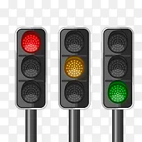 中小学生安全教育日卡通红绿灯-空若网 中小学生安全教育日卡通红绿灯-空若网