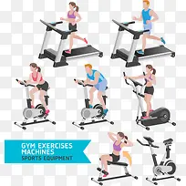 矢量健身素材-空若网 矢量健身素材-空若网