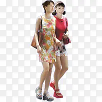 高清摄影在一起逛街的闺蜜-空若网 高清摄影在一起逛街的闺蜜-空若网