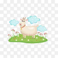 卡通山羊PNG下载-空若网 卡通山羊PNG下载-空若网