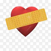 创可贴的爱心-空若网 创可贴的爱心-空若网