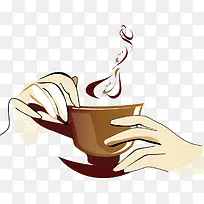 喝咖啡的女人-空若网 喝咖啡的女人-空若网