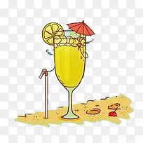 卡通海滩饮料杯子-空若网 卡通海滩饮料杯子-空若网